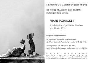 Einladung - Franz Pöhacker